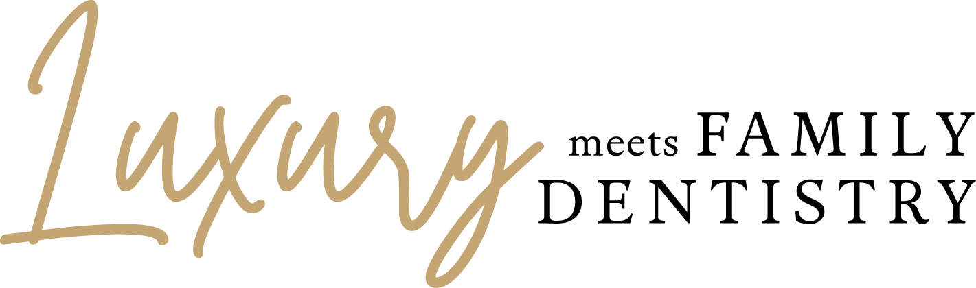 Luxury Meets Tagline - Gold and Black
